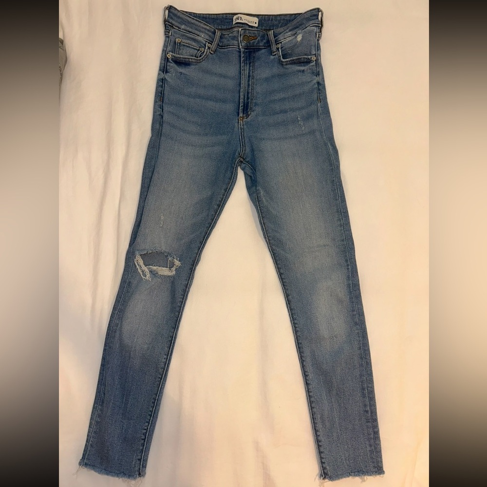 Women's Blue Skinny Jeans